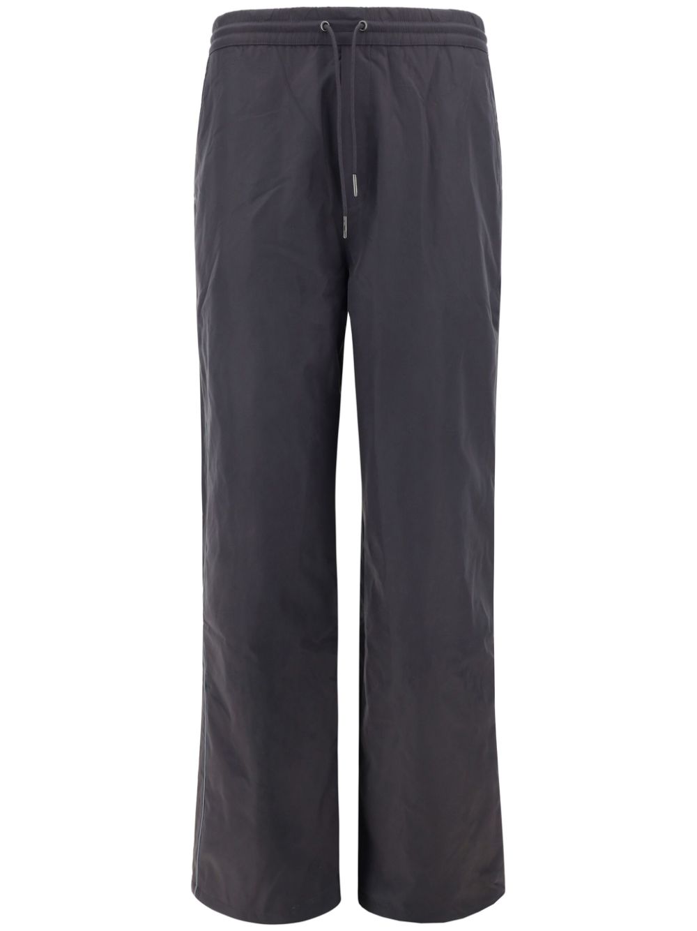 contrast piping track pants