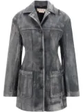 Marni leather jacket - Black