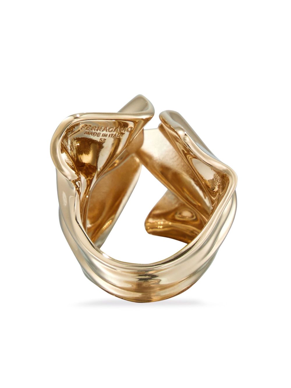 FERRAGAMO DRAPE RING