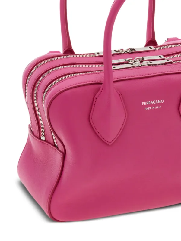 Ferragamo ジップ ハンドバッグ | ピンク | FARFETCH JP