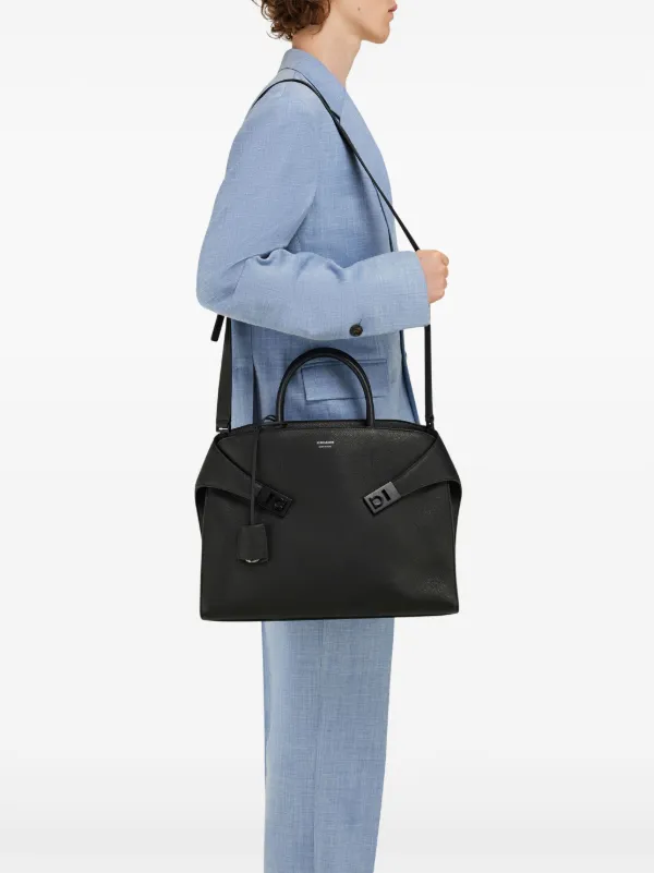 五彩双凤 香炉 合箱 173 Ferragamo Hug Briefcase | Black | FARFETCH
