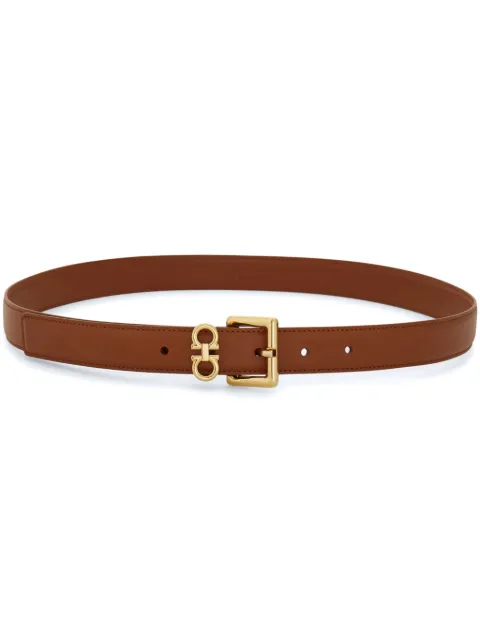 Ferragamo Gancini-plaque belt