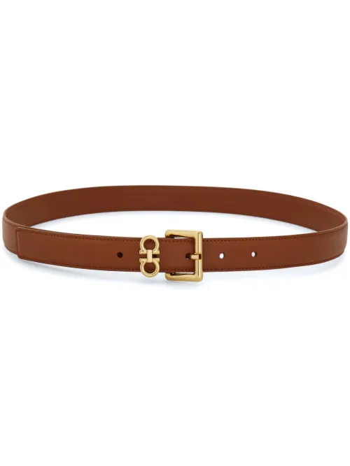 Ceinture à plaque Gancini - Ferragamo - Modalova