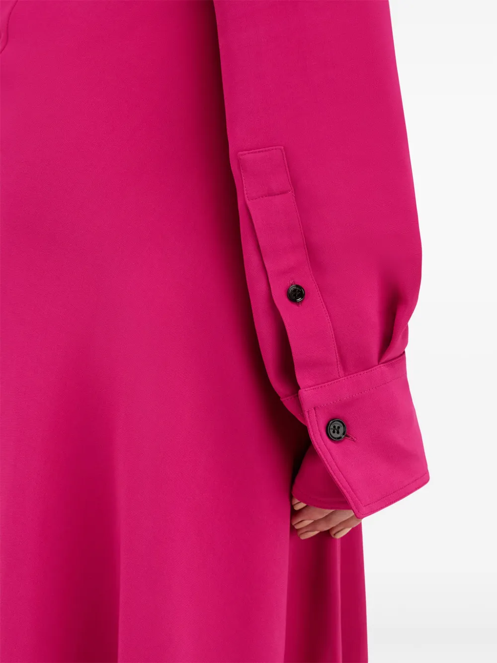 Ferragamo Blousejurk met zakdoek Roze