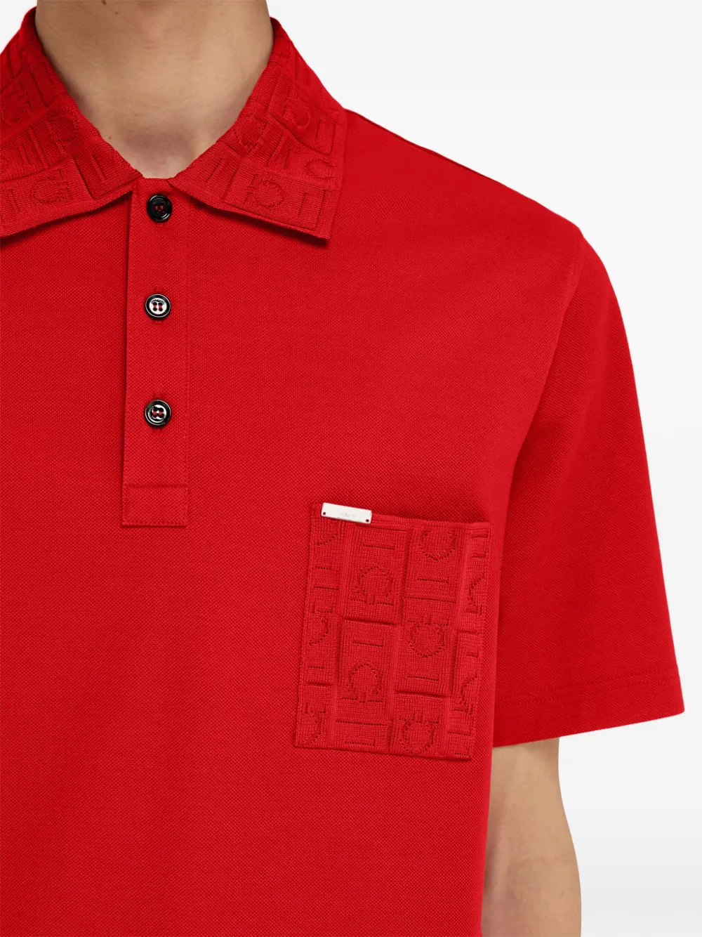 Ferragamo Polo con effetto jacquard | Image 5