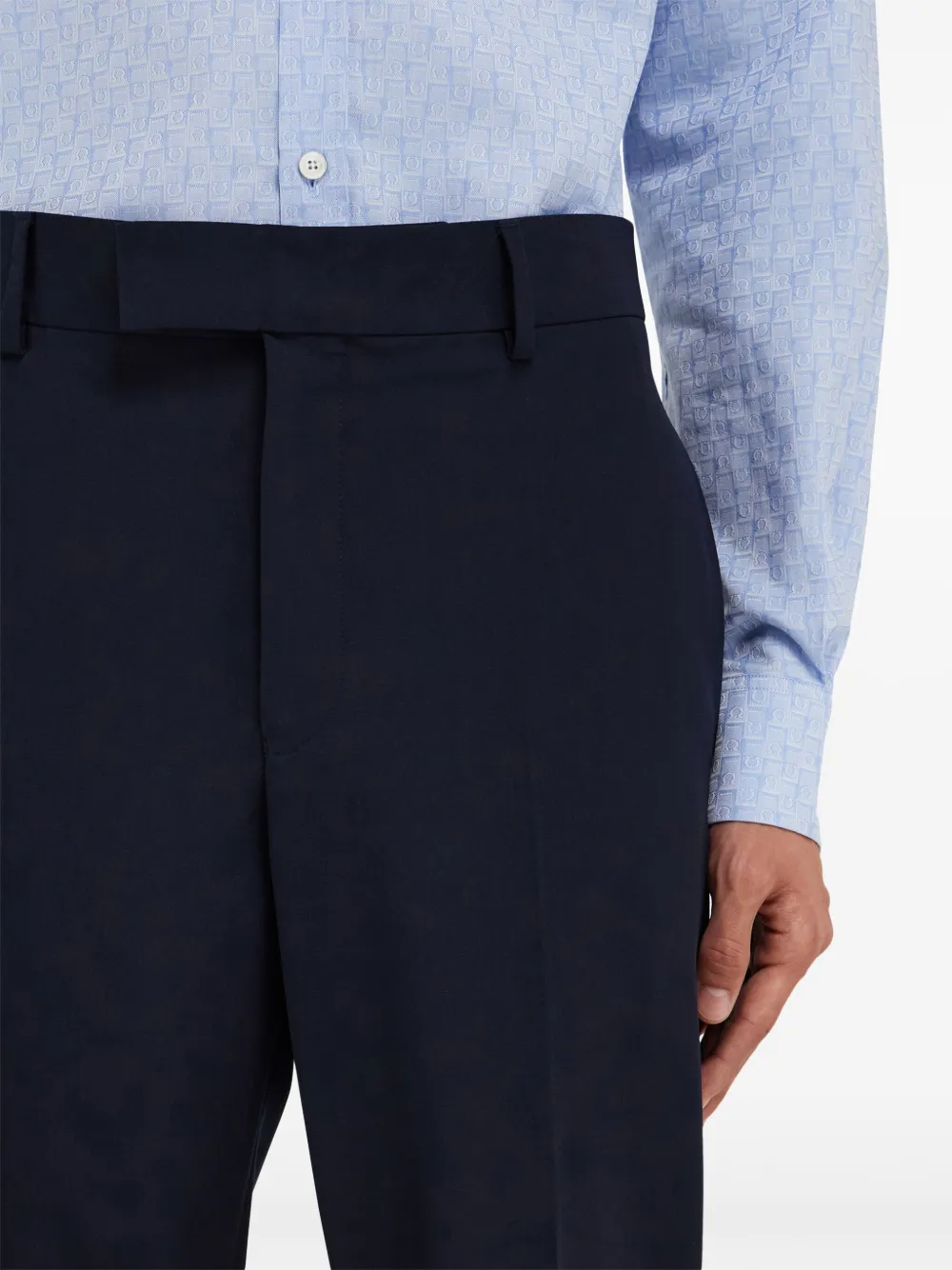 Ferragamo Pantalon Blauw