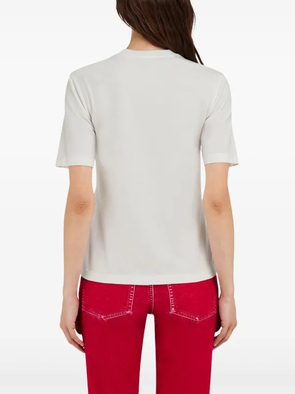 Ferragamo logo-print short-sleeved T-shirt | White | FARFETCH
