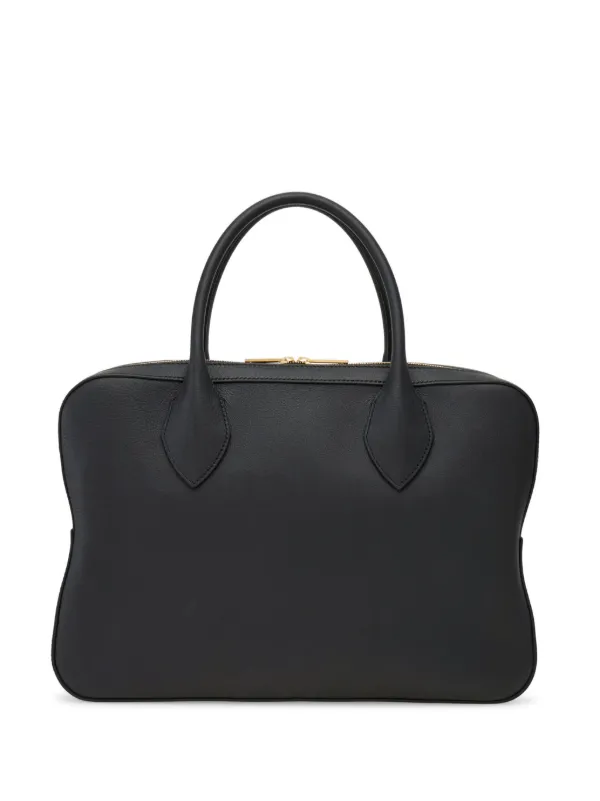 フェラガモ レザー トートバッグ　ブラック Ferragamo レザーハンドバッグ | ブラック | FARFETCH JP