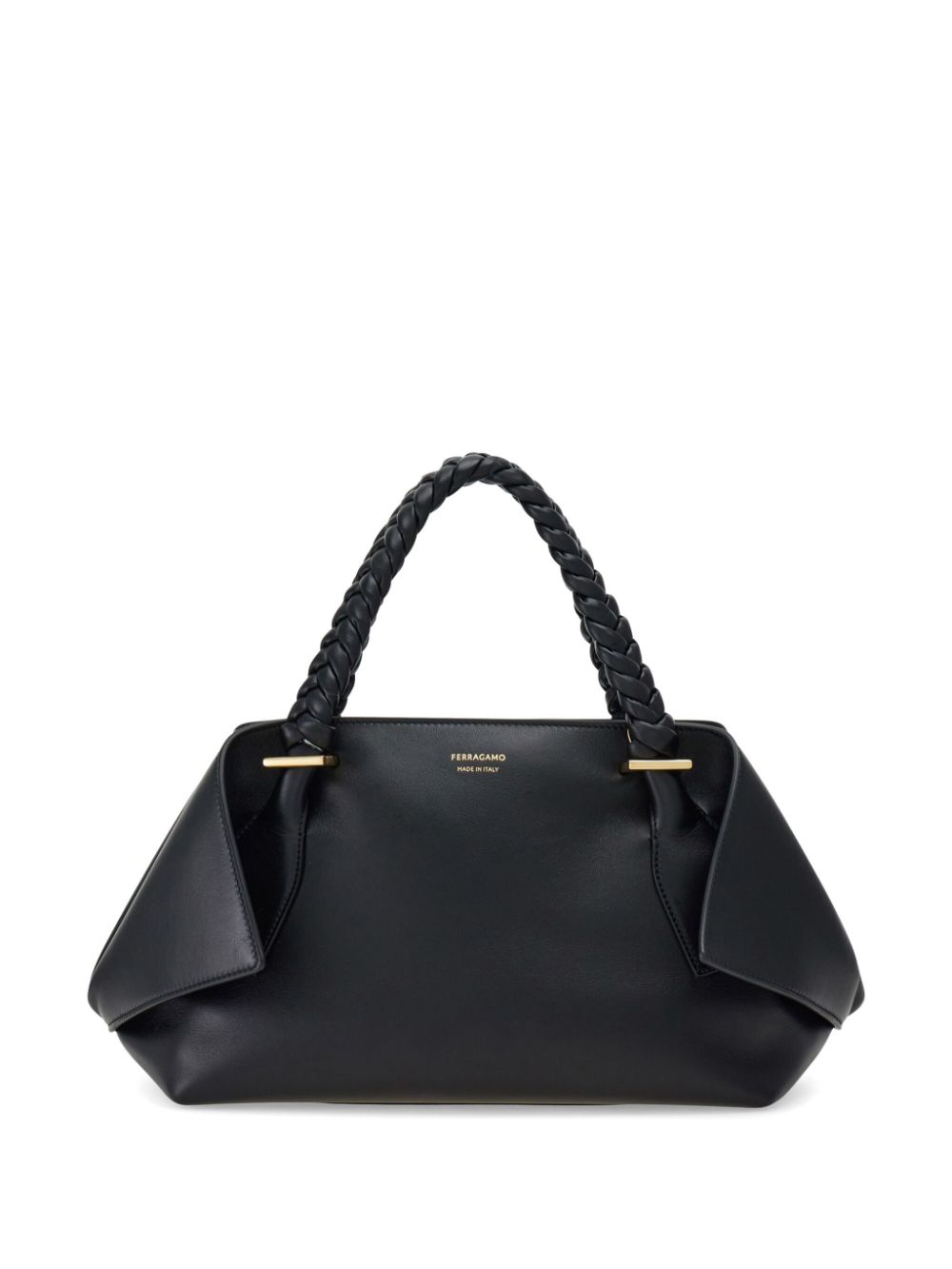 Ferragamo Kleine sjaal shopper Zwart