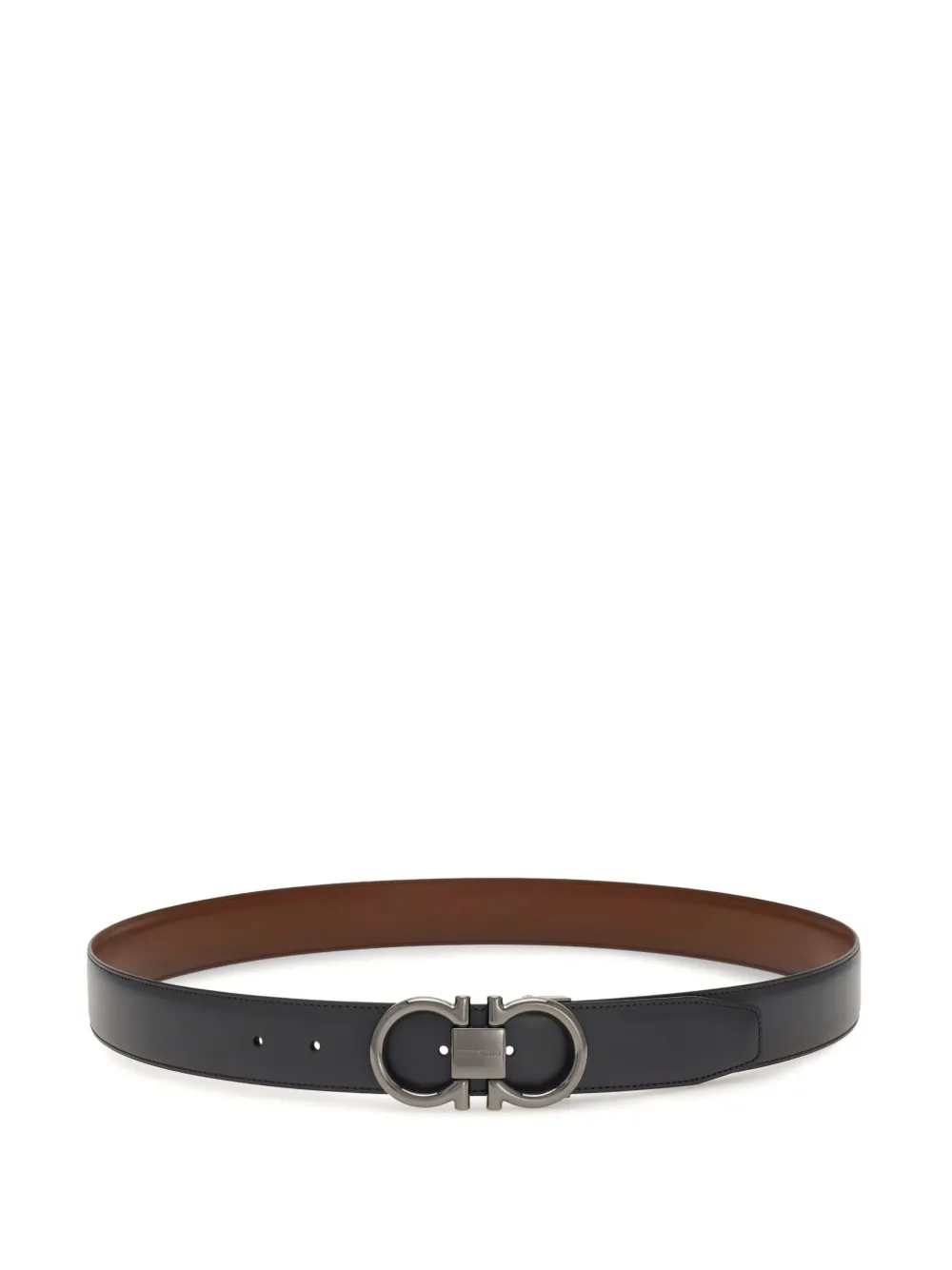 Ferragamo cinturón reversible Gancini | gris | Image 1