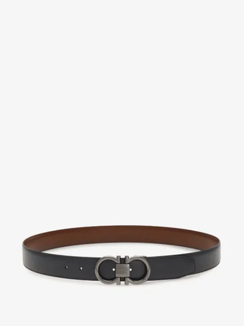 Ferragamo cinturón reversible Gancini