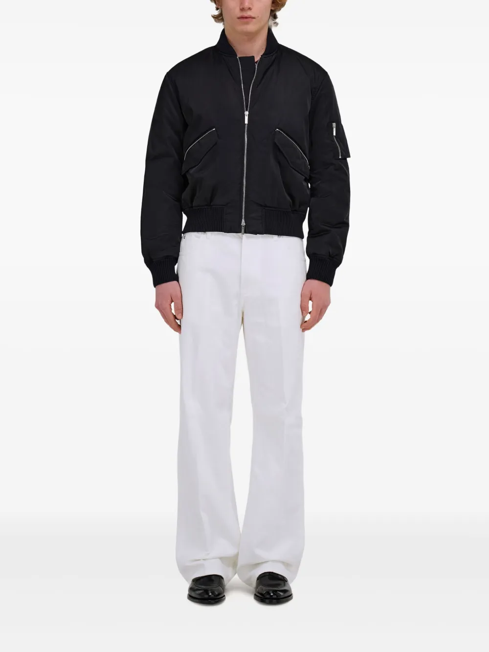 Ferragamo straight-leg trousers - Wit