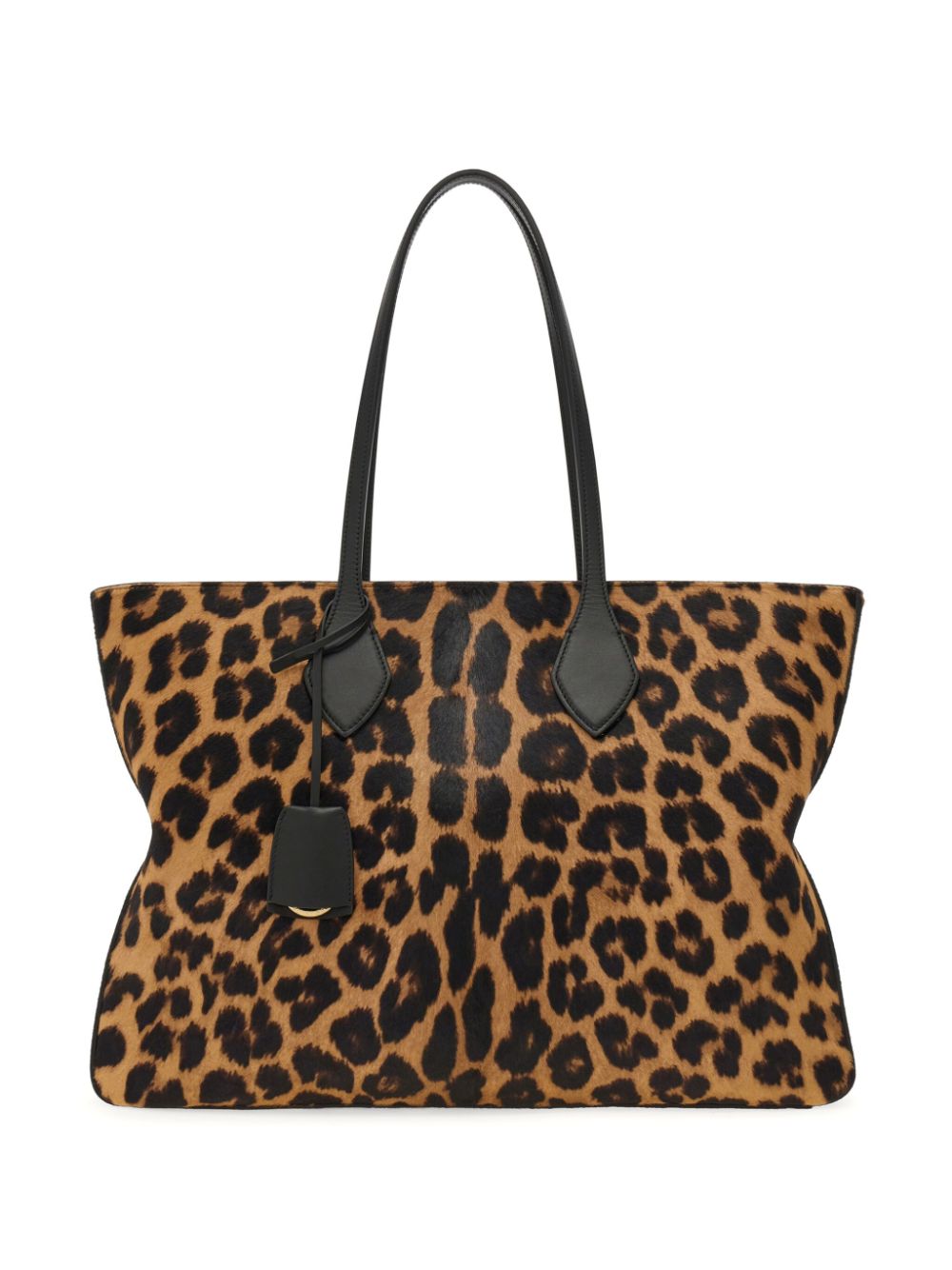 Ferragamo animal print tote bag - Brown