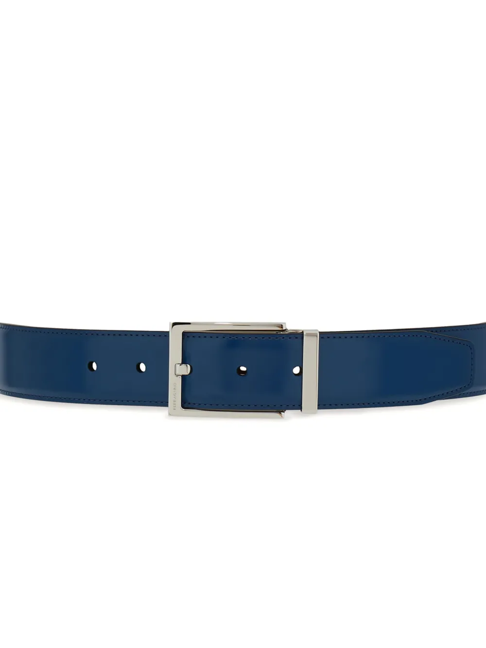 Ferragamo Gancini omkeerbare riem Blauw