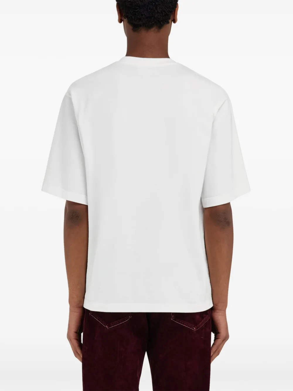 Ferragamo T-shirt met print Wit