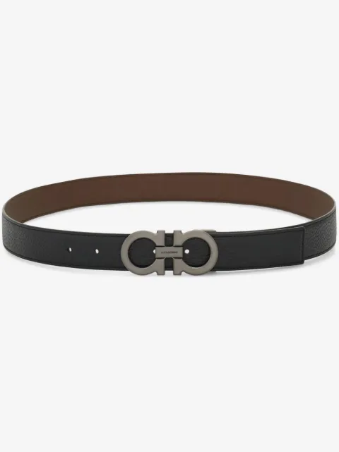 Ferragamo reversible and adjustable Gancini belt