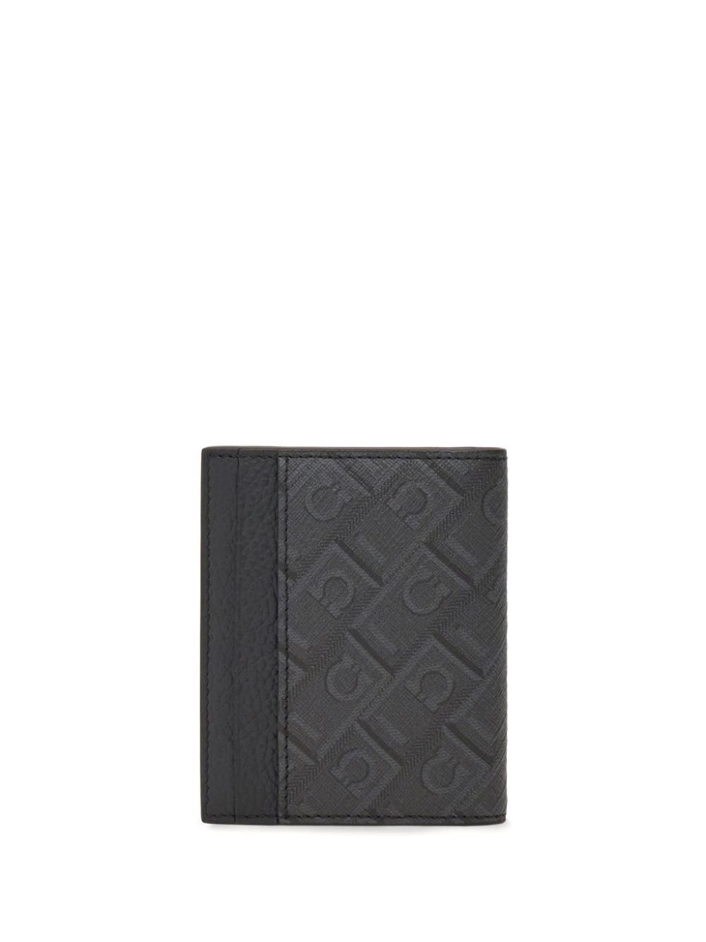 Ferragamo monogram card holder - Zwart