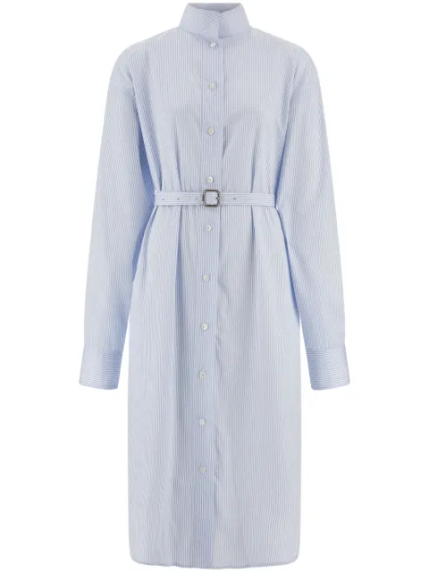 Ferragamo striped shirt dress