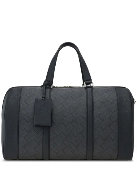 Ferragamo monogram-print duffle bag