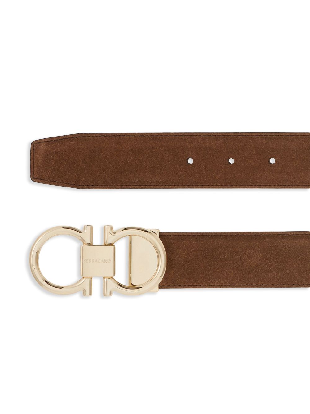 Ferragamo Gancini belt - Brown