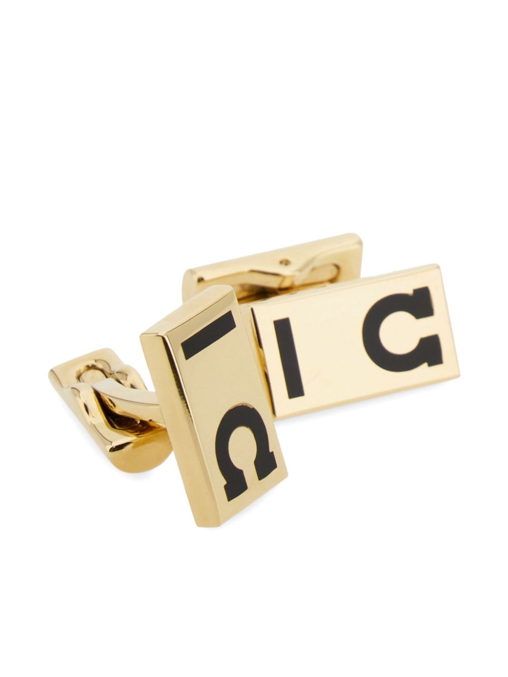 Ferragamo Gancini Hug cufflinks - Gold