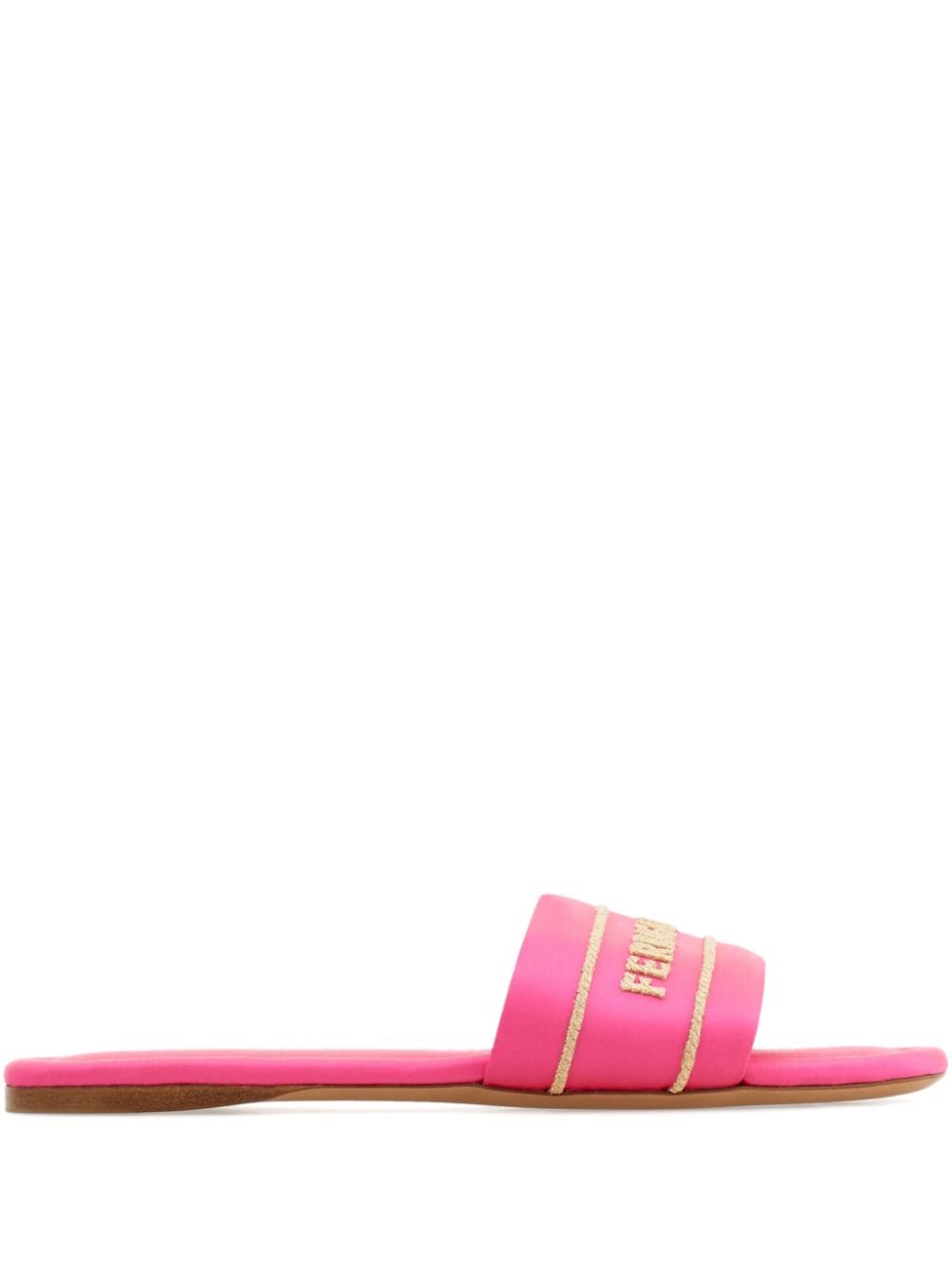 Ferragamo logo slides Pink