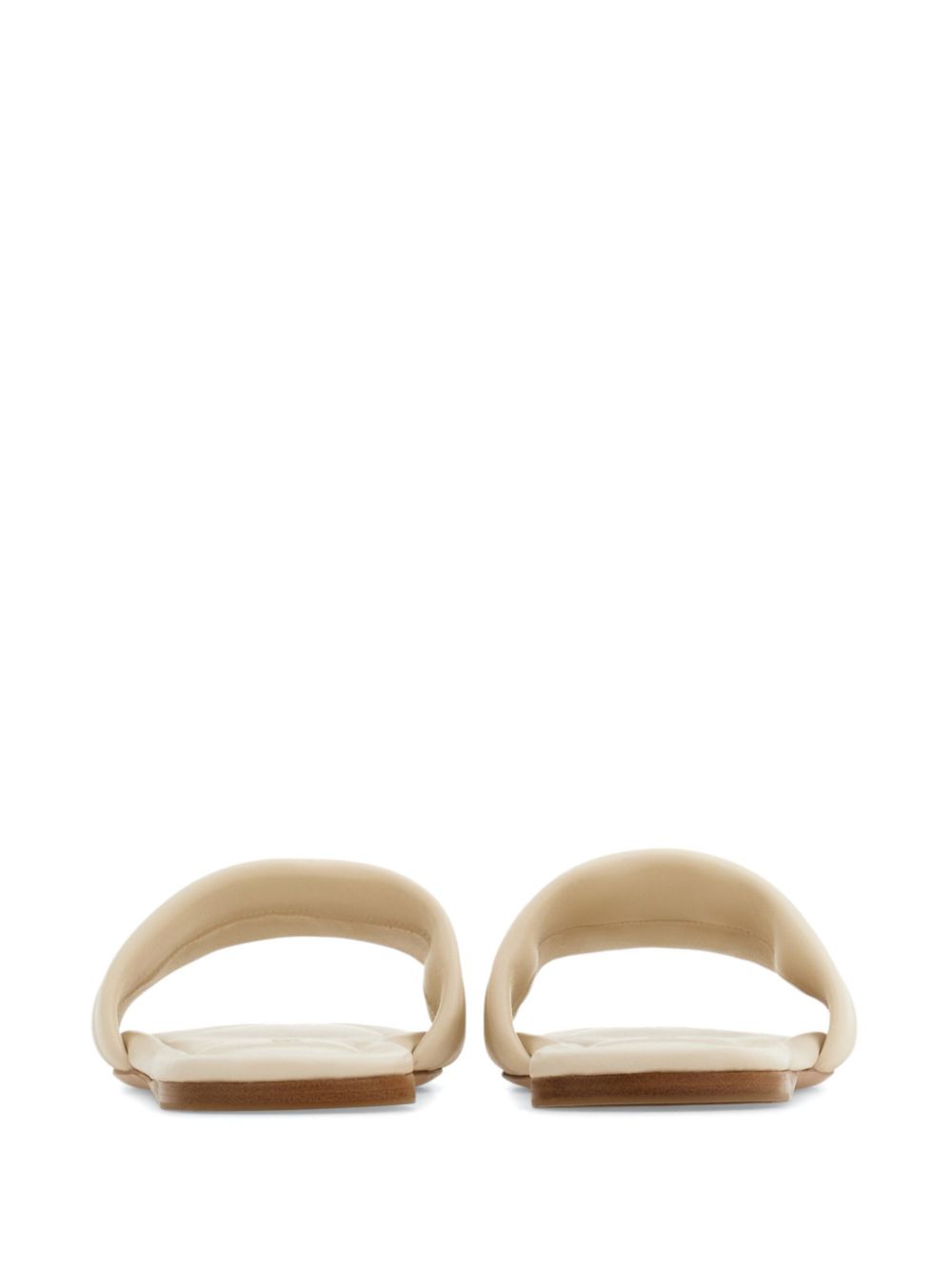 Ferragamo logo slides Neutrals