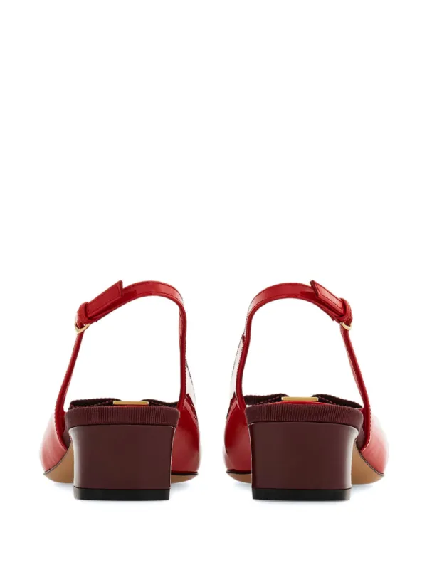 Ferragamo 30mm Vara Pumps | Red | FARFETCH CA