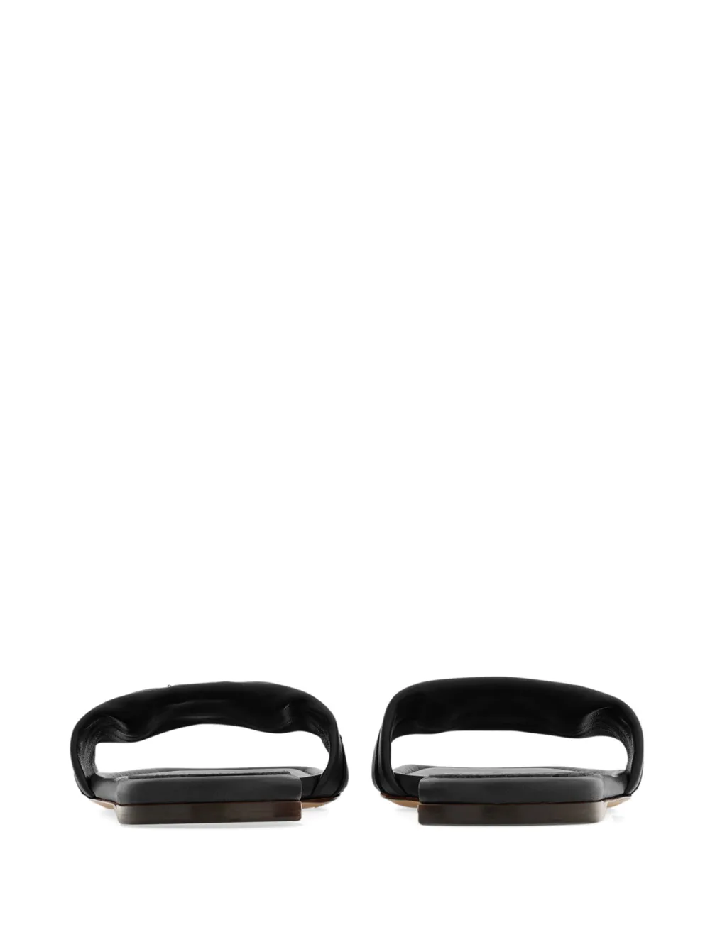 Ferragamo Gancini slide Black