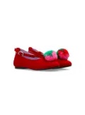 Stella McCartney Kids Fluffy Fruit ballerina shoes - Red