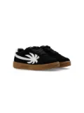 Palm Angels Kids Palm Beach University suede sneakers - Black