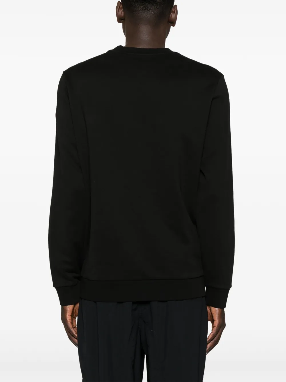 Moncler Sweater met geborduurd logo Zwart