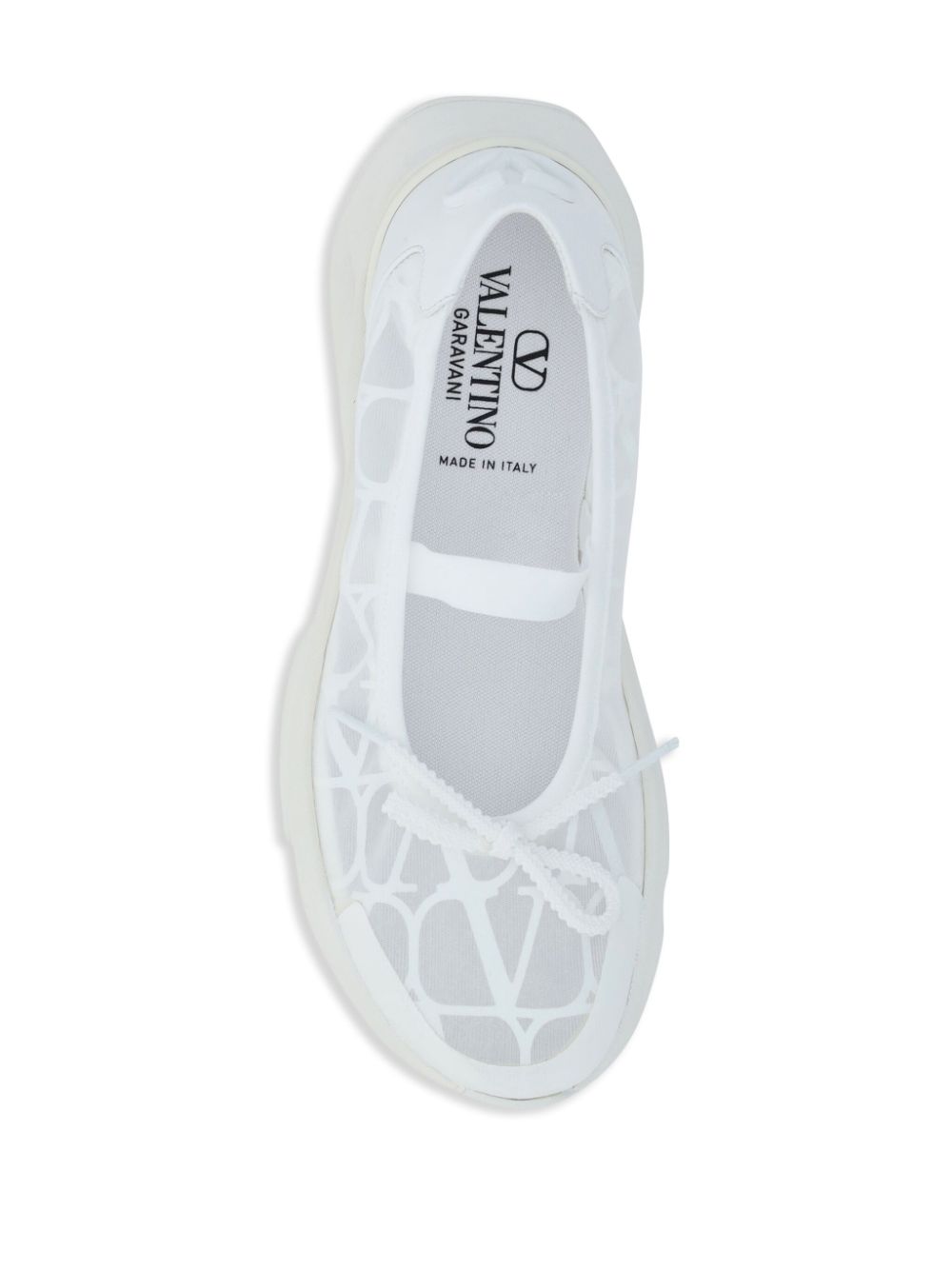 Valentino Garavani Actress ballerina shoes White