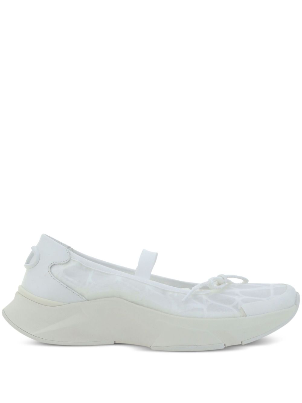 Valentino Garavani Actress ballerina shoes White