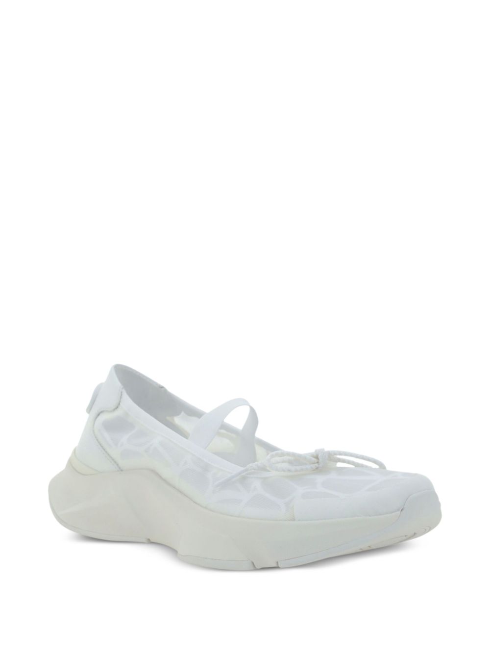 Valentino Garavani Actress ballerina shoes White