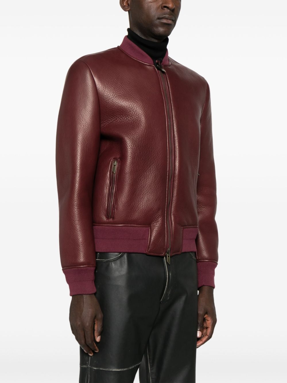 SALVATORE SANTORO LEATHER JACKET 