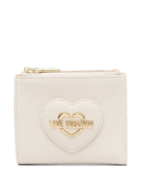 Love Moschino logo-plaque wallet
