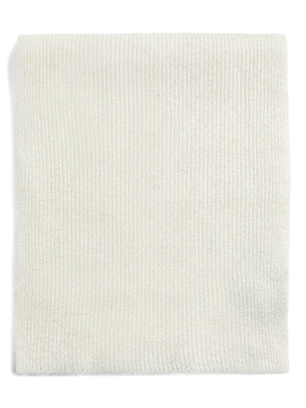 Brunello Cucinelli Kids ribbed scarf | White | Image 1