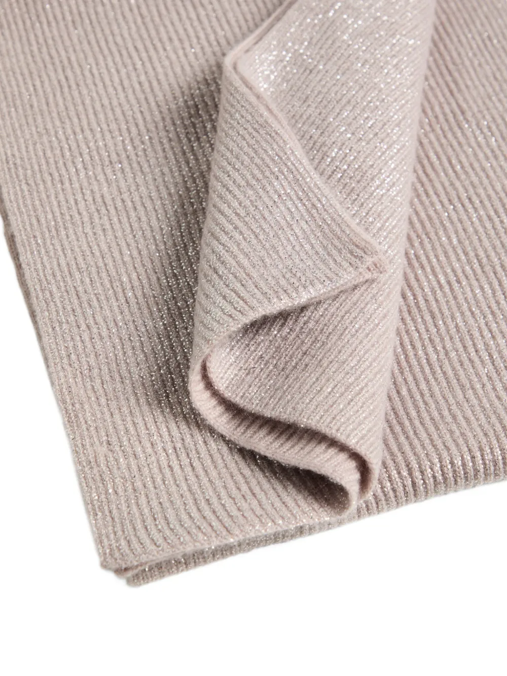 Brunello Cucinelli Kids ribbed-knit cashmere scarf | Girls Accessories | Image 2