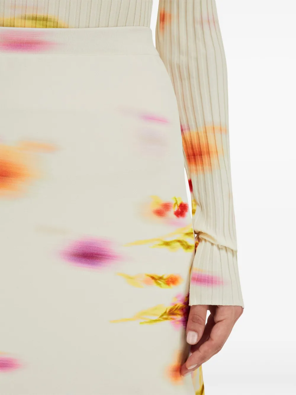 Ferragamo Blouse met print Wit
