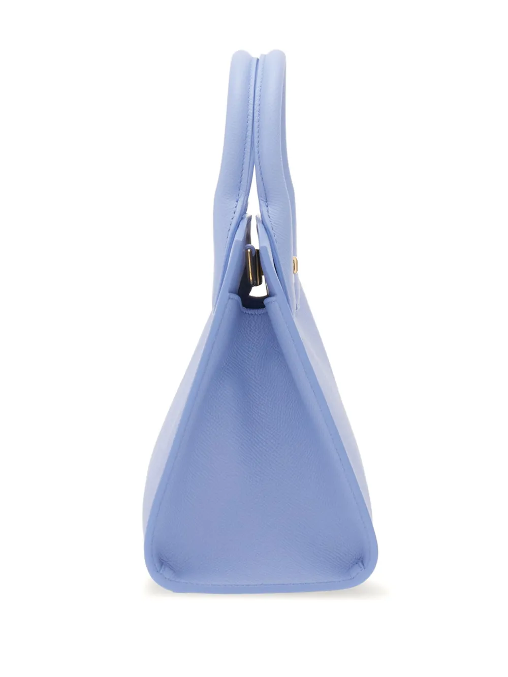フェラガモ　ビアンカ　5cm 6D 23. 0/23.5 ネイビー　箱付き Ferragamo Small Studio Box Shoulder Bag | Blue | FARFETCH