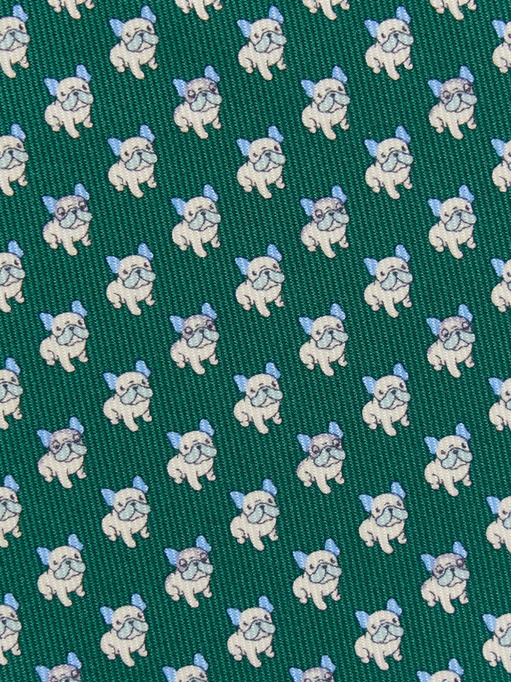 Ferragamo Cravatta con stampa bulldog | Cravatte e papillon | Image 3
