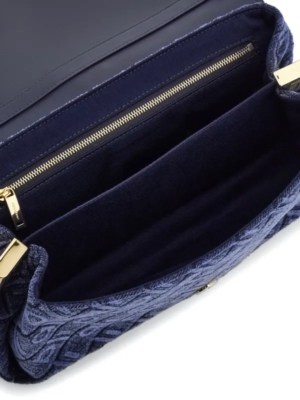 Ferragamo フラップ ショルダーバッグ | ブルー | FARFETCH JP