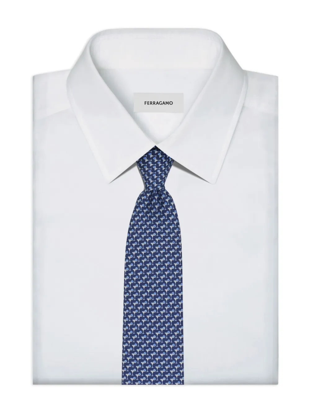 Ferragamo Cravatta con stampa Margarita | Accessori | Image 4