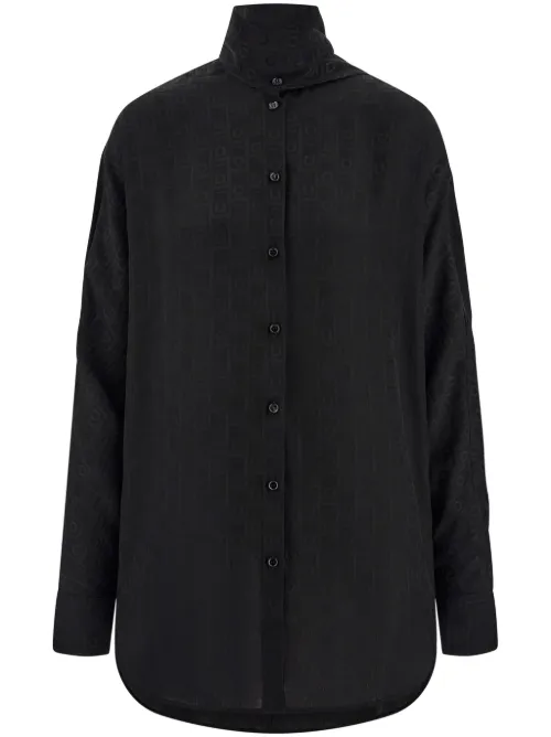 Blouse en soie à col lavallière - Ferragamo - Modalova