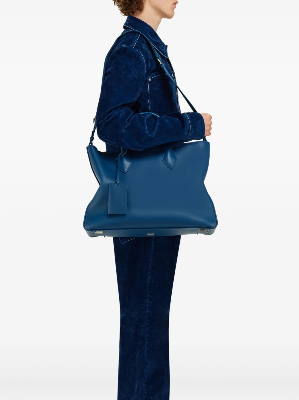 Ferragamo Grote shopper Blauw
