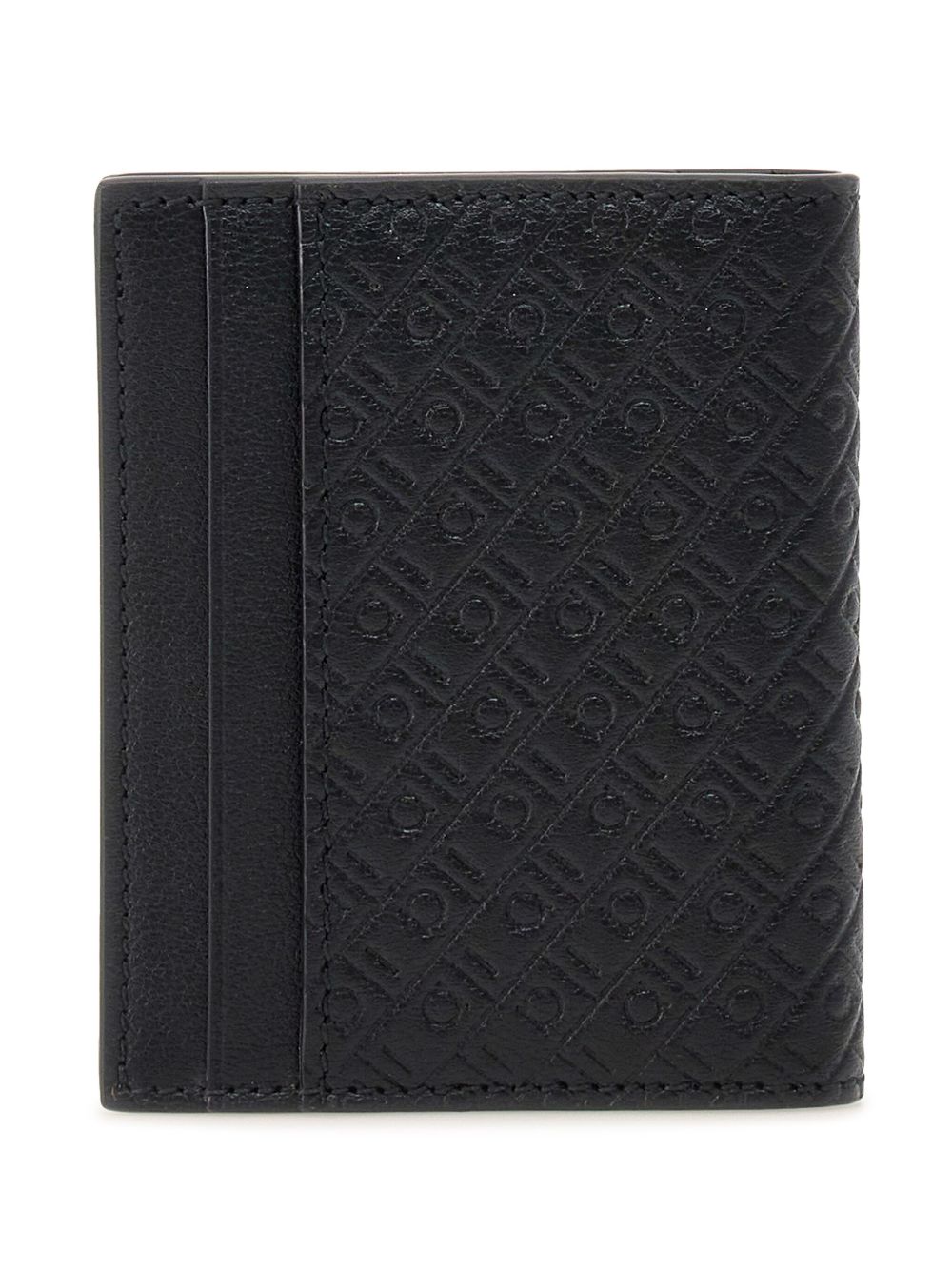 Ferragamo Monogram card holder - Zwart