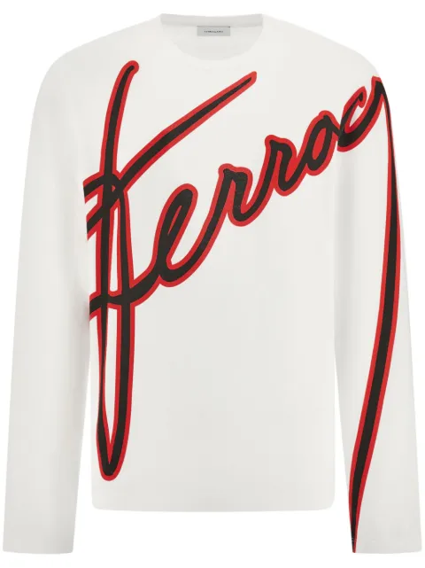 Ferragamo embroidered logo t-shirt 