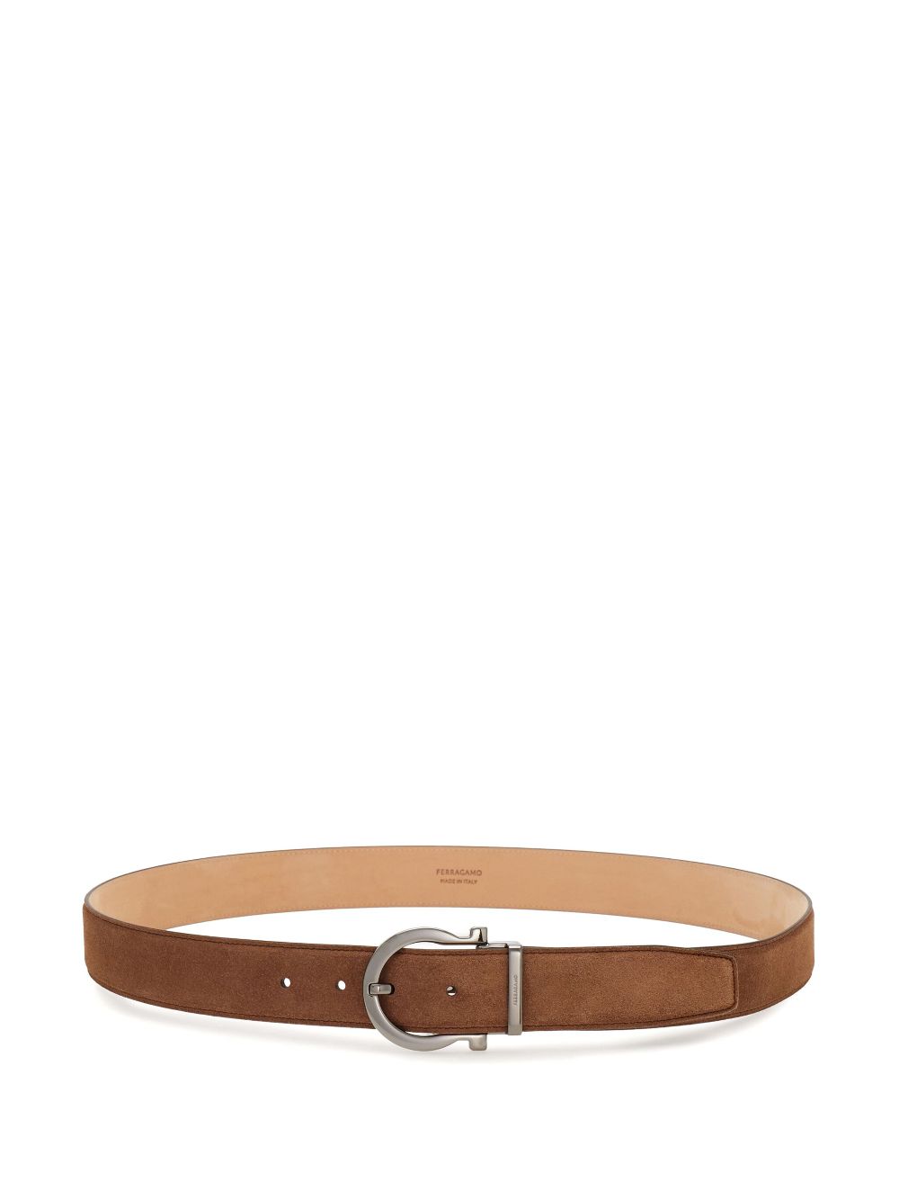 Ferragamo Gancini belt - Brown