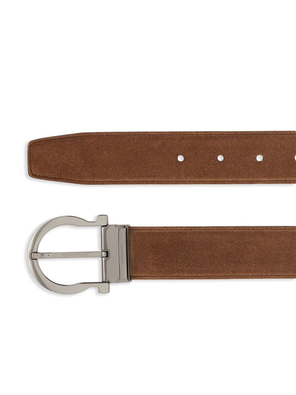 Ferragamo Gancini belt - Brown